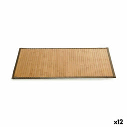 Tapijt Bamboe 80 x 1 x 50 cm (12 Stuks)