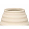 Vaas Beige Keramisch 22 x 44 x 22 cm (2 Stuks) Strepen