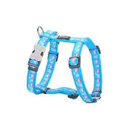 Hondentuigje Red Dingo STYLE FLAMINGO 45-66 cm Turkoois 36-59 cm