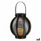 Led-lantaarn Bruin Plastic 21 x 23,7 x 21 cm (4 Stuks)