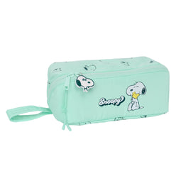 Schoolpennenzak Snoopy Groovy Groen 22 x 10 x 10 cm