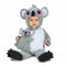 Kostuums voor Baby's My Other Me Grijs Koala 4 Onderdelen Maat 7-12 Maanden