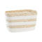 Mand DKD Home Decor 28 x 20 x 18 cm Natuurlijke Vezel