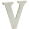 Decoratie Brief V (1 x 15 x 13,5 cm) (12 Stuks)