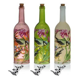Fles LED Muziek Kristal (9 x 34 x 9 cm)