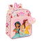 Kinderrugzak Princesses Disney Summer adventures Roze 22 x 27 x 10 cm