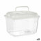 Vissenkom Met handvat Medium Wit Plastic 3 L 17 x 16 x 24 cm (12 Stuks)