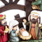 Kerstversiering Geboorte/Bethlehem Multicolour Polyresin 21,2 x 5,7 x 16 cm (6 Onderdelen)