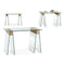 Gang Hout Glas (40 x 75 x 120 cm)