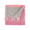 Multifunctionele sjaal Strepen 160 x 200 cm Roze (12 Stuks)