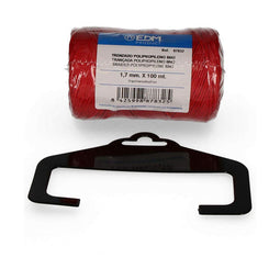 Gevlochten streng EDM Rood Polypropyleen