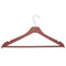 Kleerhangerset Bruin Plastic 24 Stuks (21,3 x 3 x 44 cm)
