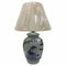 Bureaulamp DKD Home Decor Blauw Wit Porselein Olifant (40 x 40 x 60 cm)