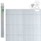 Schutting Grijs PVC 3 x 1,5 cm