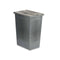 Wasmand Grijs Plastic 38 L 27 x 49,5 x 38,5 cm (10 Stuks)