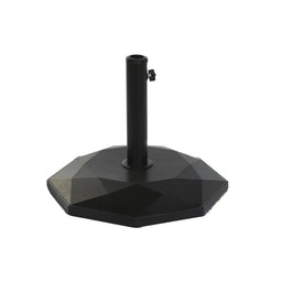 Voet voor Parasol DKD Home Decor Zwart Roestvrij staal Beton (48 x 48 x 39,5 cm)