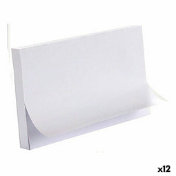 Zelfklevende briefjes 76 x 127 mm Wit (12 Stuks)