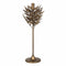 Kaarshouder Gouden Ijzer 17 x 17 x 43 cm