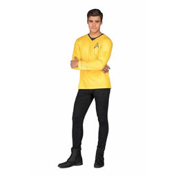 Kostuums voor Volwassenen My Other Me Star Trek Kirk Geel Shirt Maat S