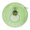 Plafondlamp Kristal Metaal Groen 30 x 30 x 26 cm