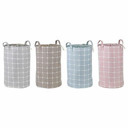 Decoratieve Doos DKD Home Decor 35 x 35 x 55 cm Polyester EVA-rubber (4 Onderdelen)
