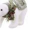 Kerstversiering Wit Multicolour Plastic Polyfoam Weefsel Beer 16 x 35 x 21 cm
