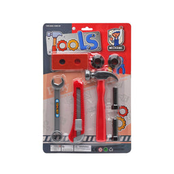 Gereedschapsset voor kinderen Tools Mechanic 8 Onderdelen