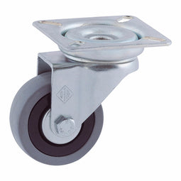 Rueda Afo CR00598 Bevestigingsplaat Ø 50 mm Latex rubber