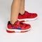 Sportschoenen met LED Spider-Man Rood Schoenmaat 25