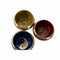 Decoratieve figuren DKD Home Decor Tibetaans Kommen 13 x 13 x 7,5 cm Rood Blauw Geel