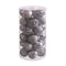 Kerstballen Zilverkleurig Plastic 5 x 5 x 5 cm (30 Stuks)