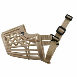 Muilkorf Gloria Beige Plastic Maat 6