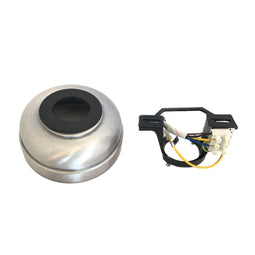 Hangende lamp EDM 33807 Navulling Ø 131 x 56 mm Zilverkleurig Aluminium