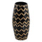 Vaas Zwart Beige 16 x 16 x 33 cm