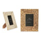 Fotolijsten Wit Bruin Mangohout Boeddha 20 x 25 x 1,5 cm (6 Stuks)