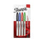 Set Viltstiften Sharpie Multicolour 4 Onderdelen (3 Stuks)
