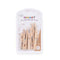 Klemmen Groot Bruin Hout (24 Stuks)