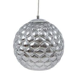 Plafondlamp Kristal Zilver Ijzer 23 x 23 x 21,5 cm
