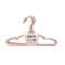 Kleerhangerset Metaal Siliconen 9,5 x 0,3 x 18 cm (24 Stuks)