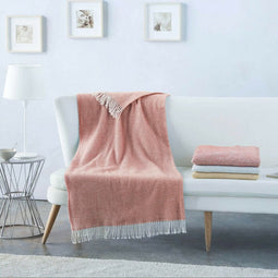 Deken Naturals Rood (130 x 170 cm)