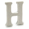 Brief H Wit polyestyreen 1 x 15 x 13,5 cm (12 Stuks)