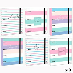 Ringmap Mariola CARPEBLOCK Multicolour 32 x 26 x 5 cm (10 Stuks)