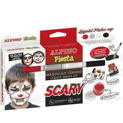 Make-up voor Kinderen Alpino Scary 4 kleuren