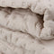 Deken 135 x 185 cm Taupe
