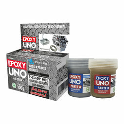 Two component epoxy adhesive Fusion Epoxy Black Label Unoa98 Universeel Donker grijs 100 g
