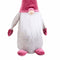 Kerstversiering Wit Roze Zand Weefsel 50 cm