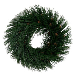Kerstkroon Groen PVC 31 x 31 cm