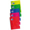 Schrift Oxford Multicolour Din A4 80 Lakens 21,5 x 31,5 cm 5 Onderdelen