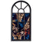 Muurfotlijst Venster Zwart Glas Plastic 34,5 x 2,5 x 69,5 cm (6 Stuks)