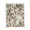 Tafelkleed Dun canvas Anti-vlek Ruiten 140 x 180 cm Beige (6 Stuks)